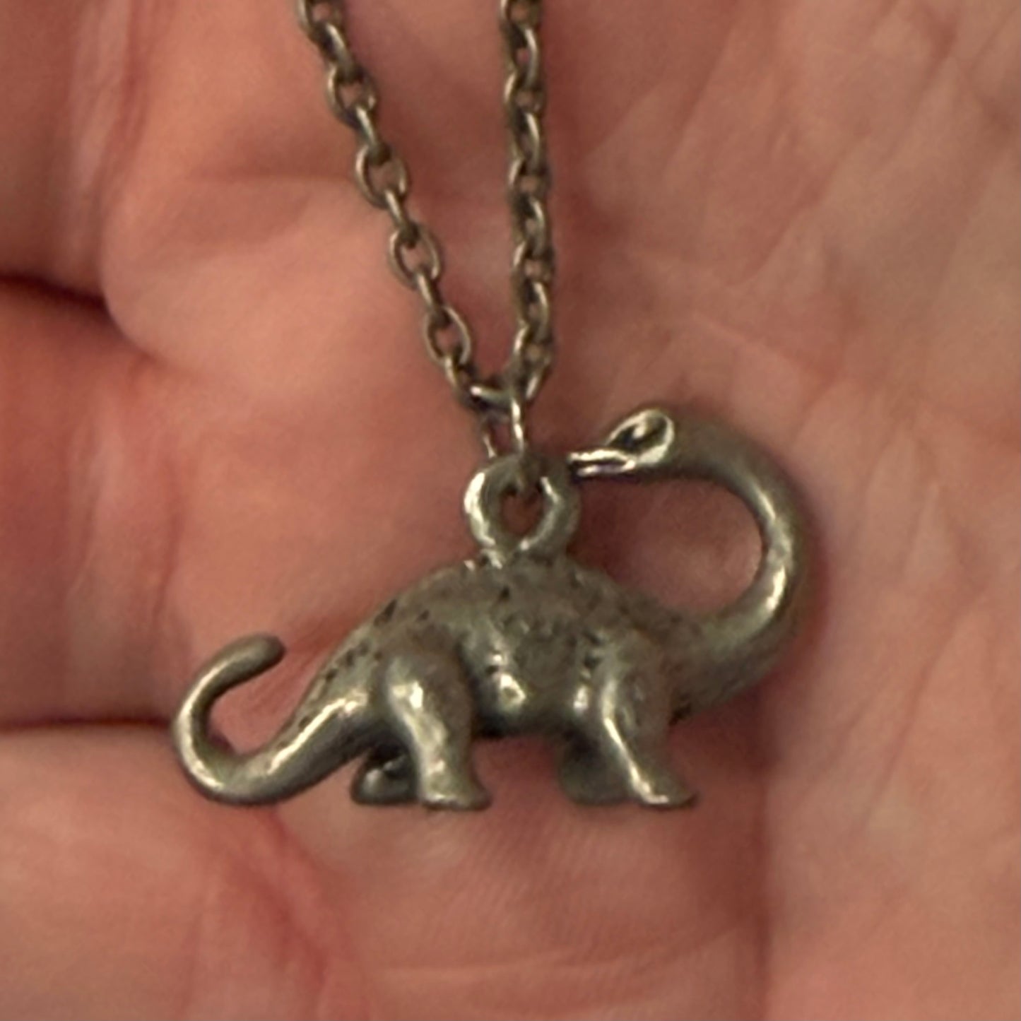 Antique Dinosaur Necklace