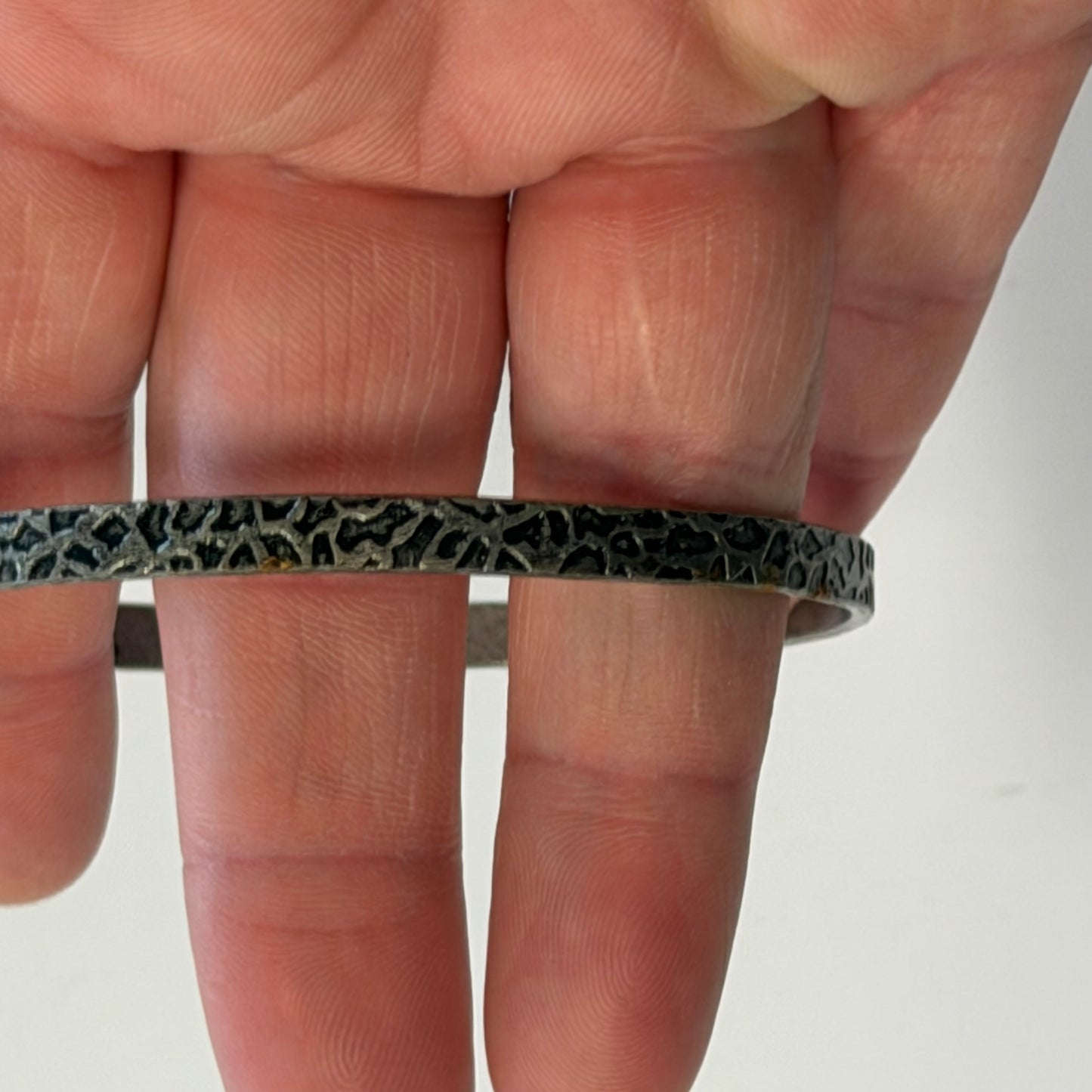 Antique Sterling Silver Bangle
