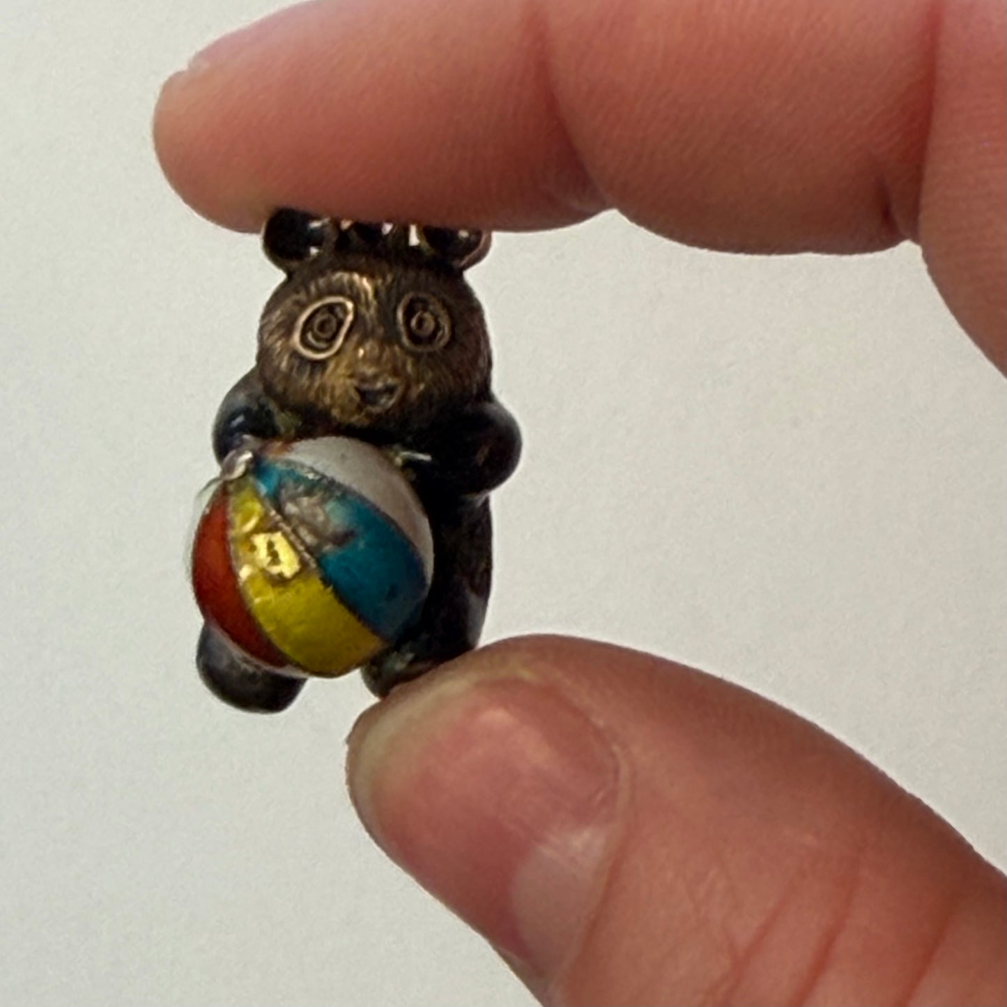 Antique Panda Pendant