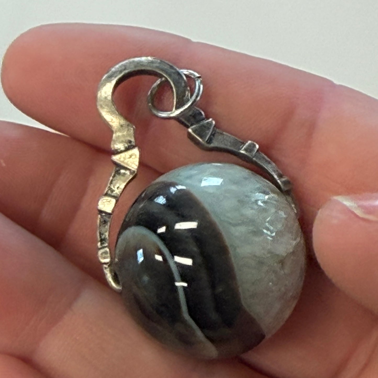 Antique Marble Pendant