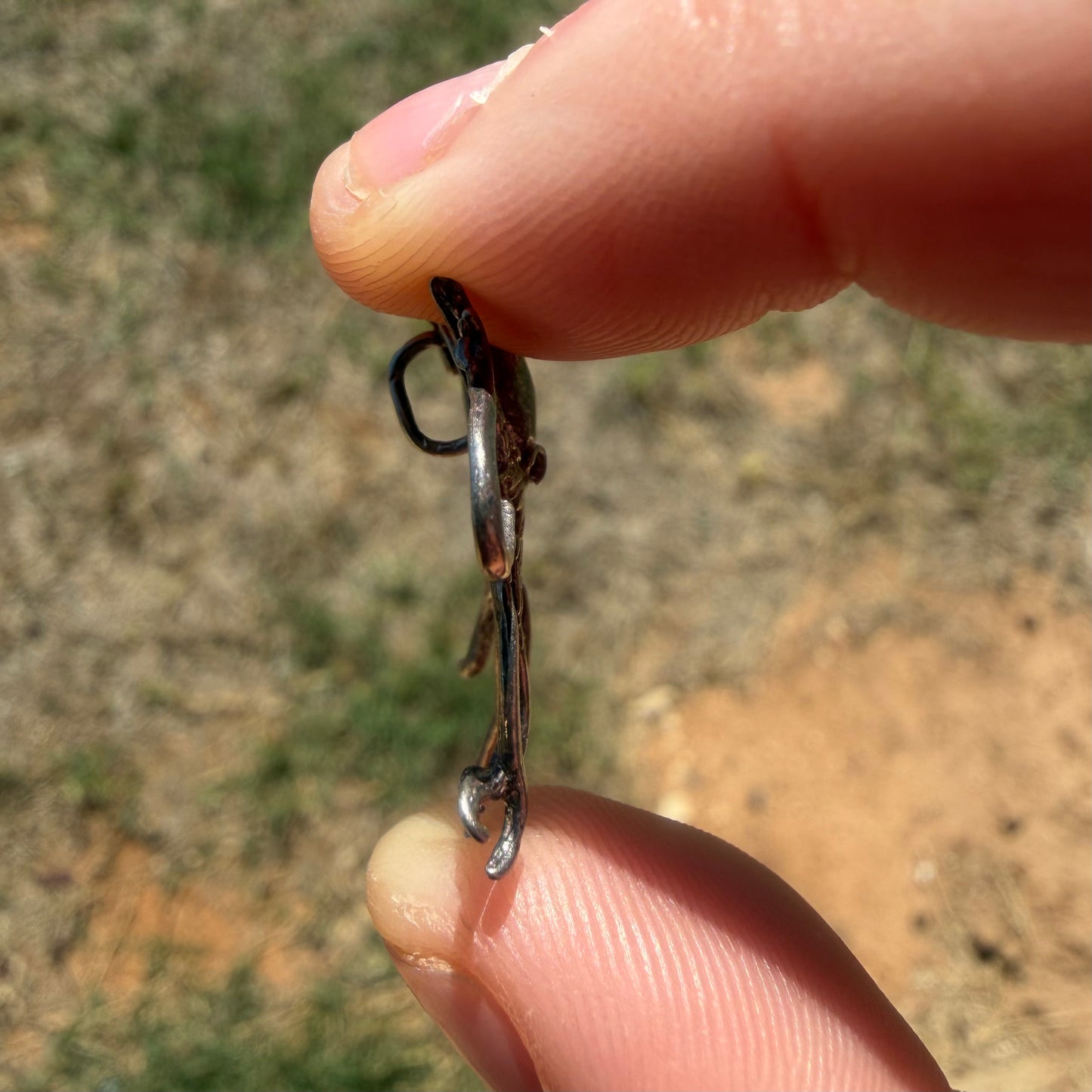 Antique Sterling Octopus Pendant
