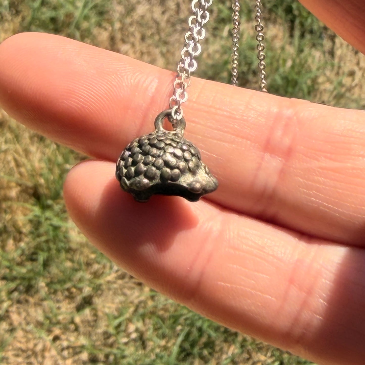 Antique Hedgehog Necklace