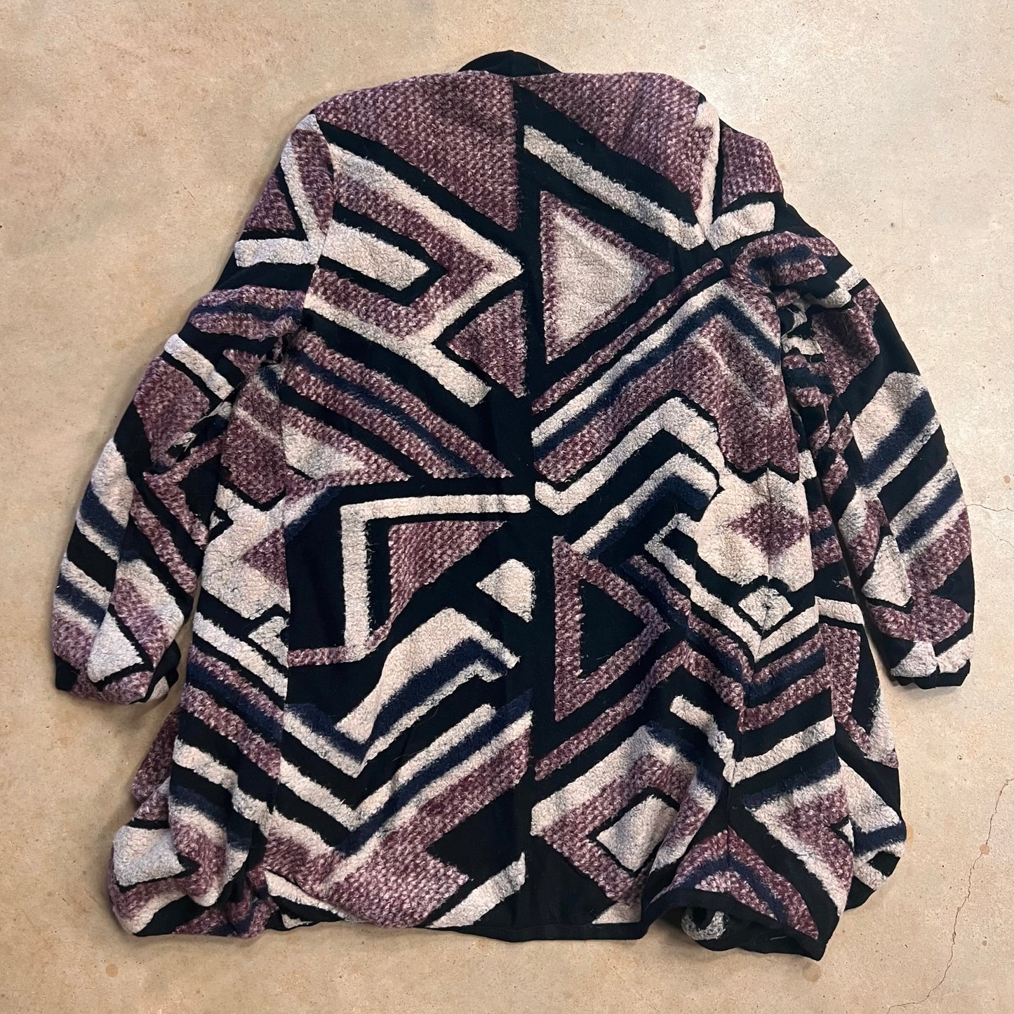 Lucky Brand Multi Block Cardigan-Sz L