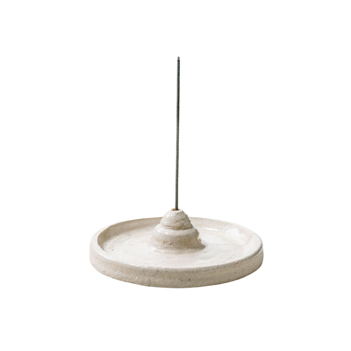 Ceramic Incense Holder-Cream Stone