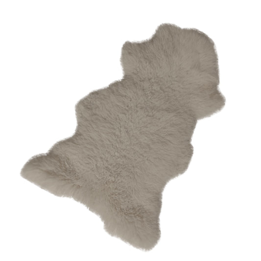 Faux Fur Alter Rug-Off Cream