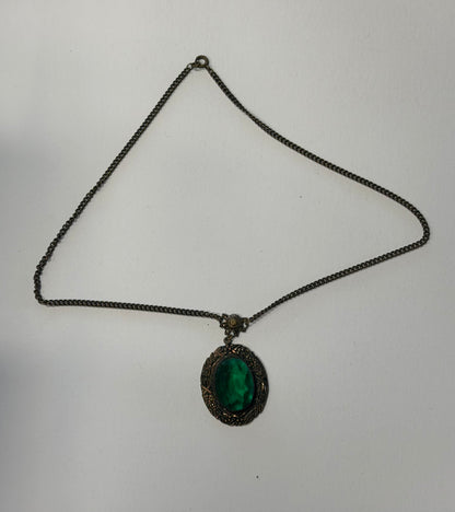 Vintage Emerald Pendant