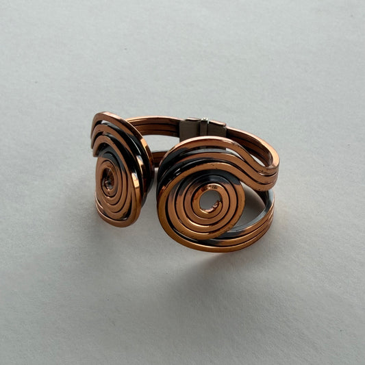 Antique Copper Cuff Bracelet