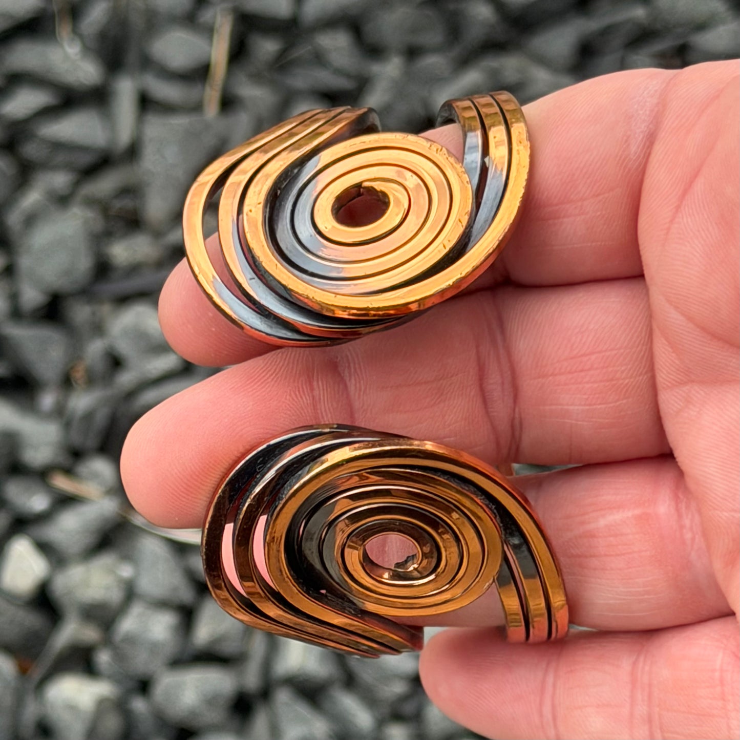 Antique Copper Cuff Bracelet