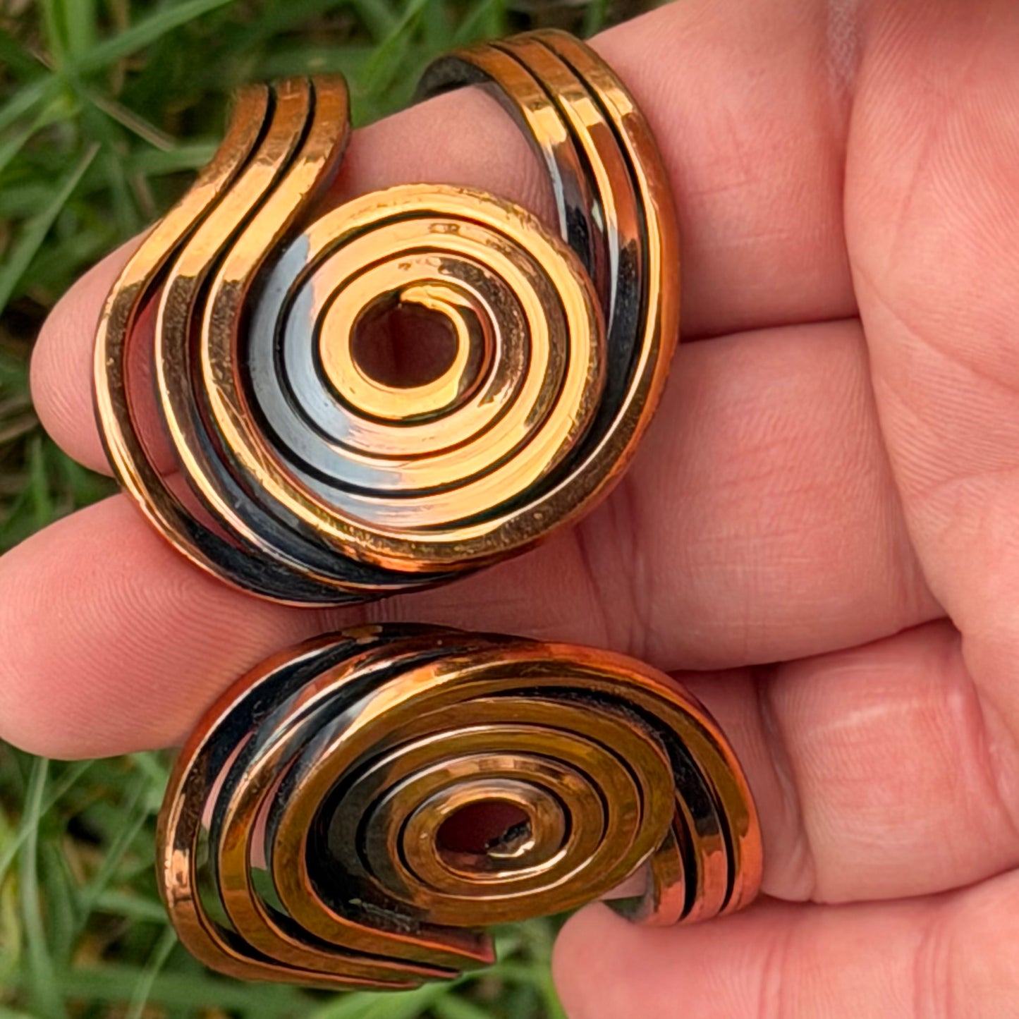 Antique Copper Cuff Bracelet
