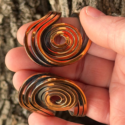 Antique Copper Cuff Bracelet