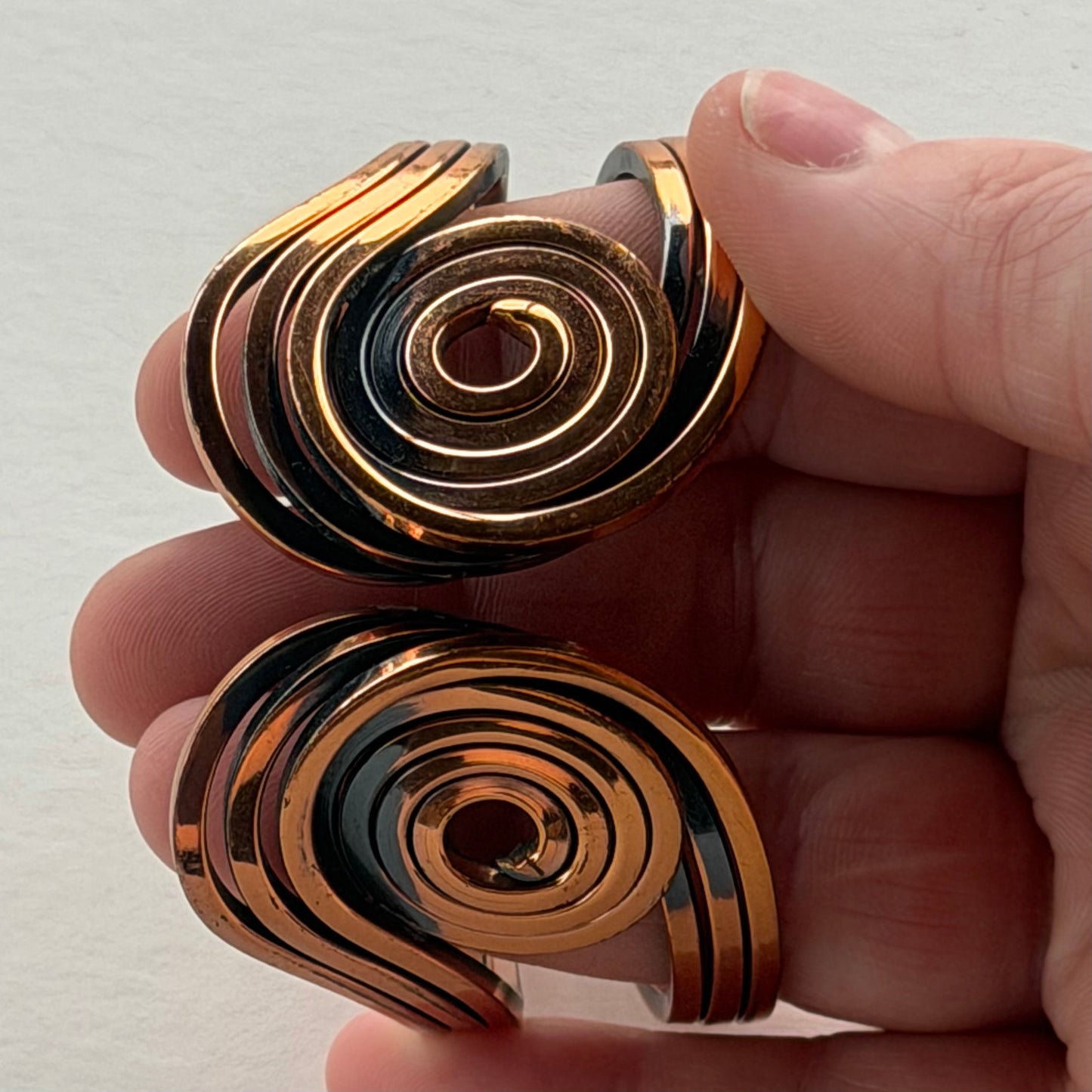 Antique Copper Cuff Bracelet