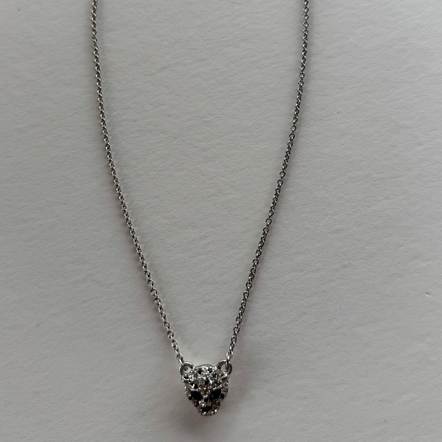 Antique Leopard Head Necklace