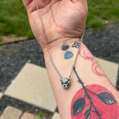 Antique Leopard Head Necklace
