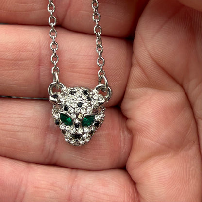 Antique Leopard Head Necklace