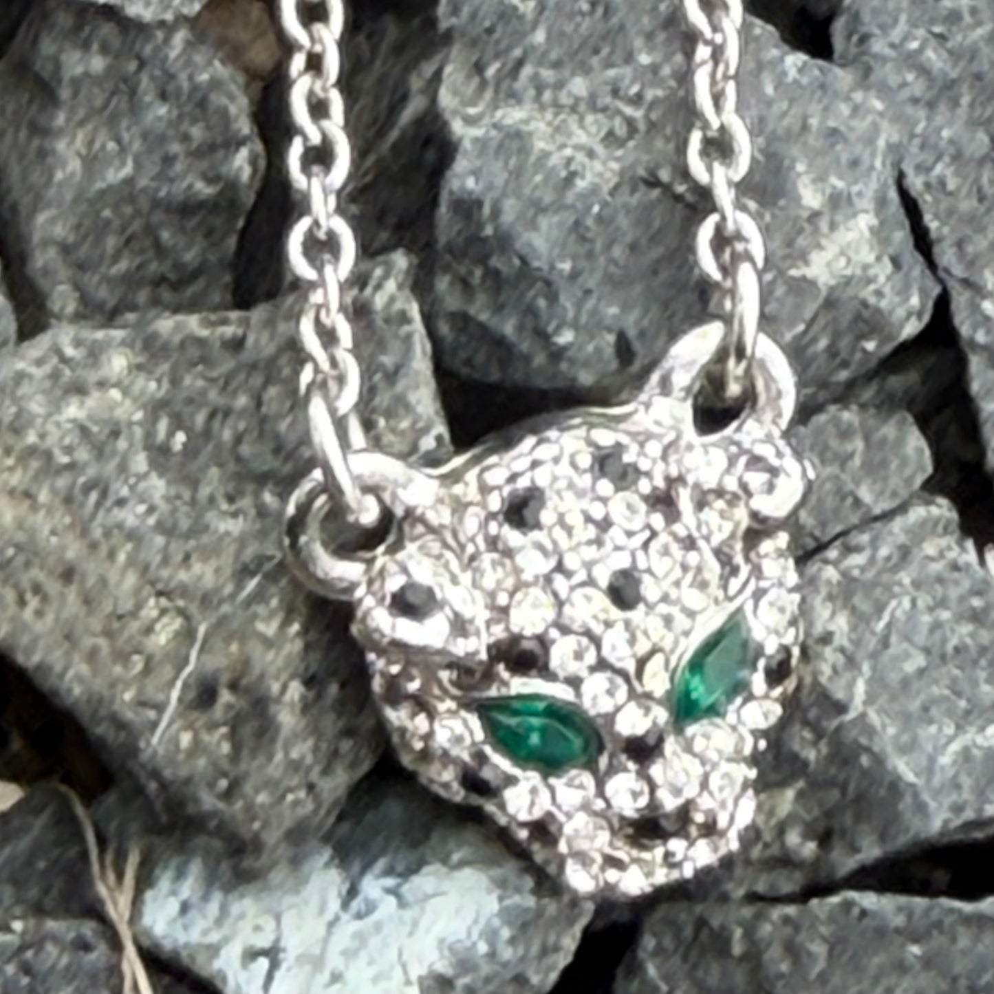 Antique Leopard Head Necklace