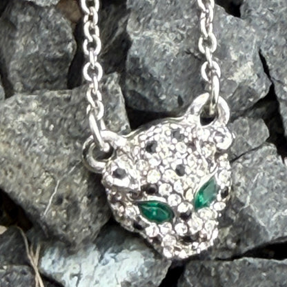 Antique Leopard Head Necklace