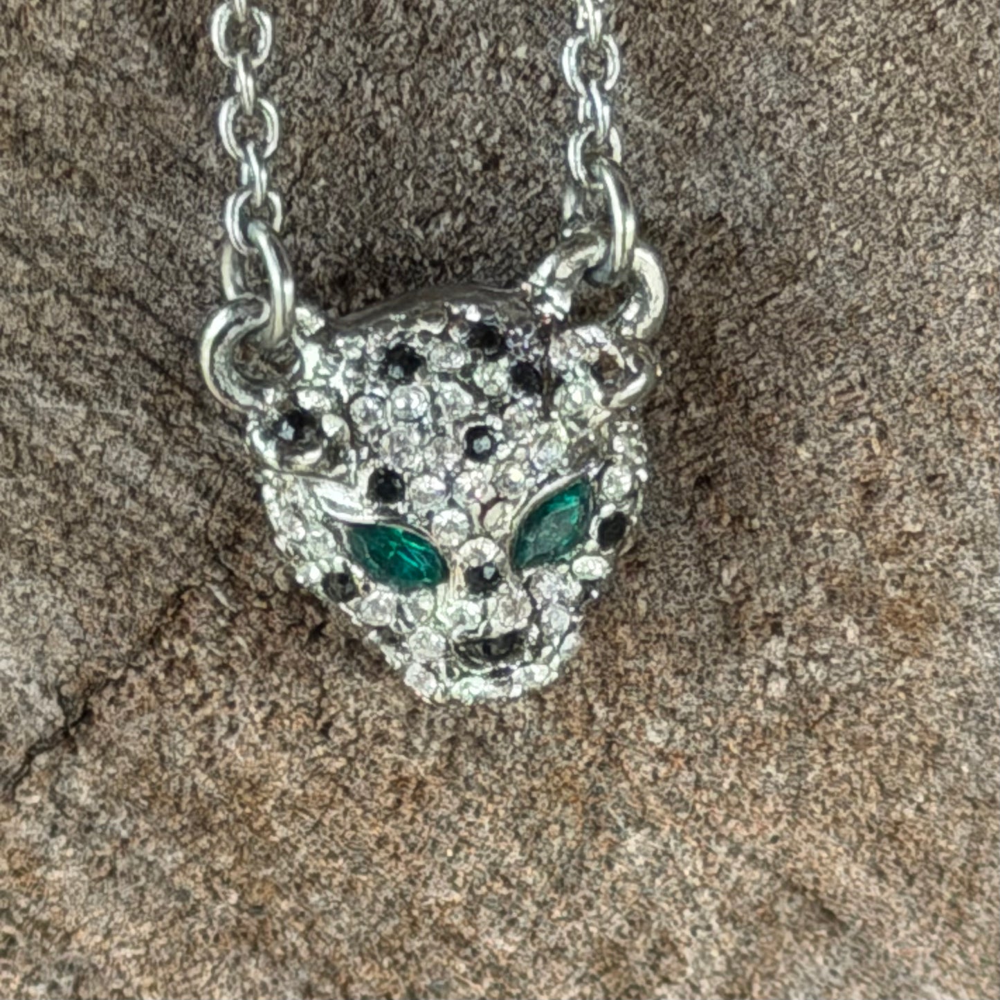 Antique Leopard Head Necklace