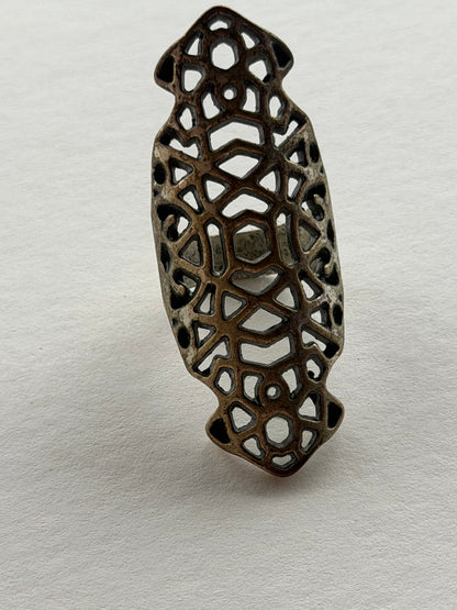Vintage Wide Brass Ring
