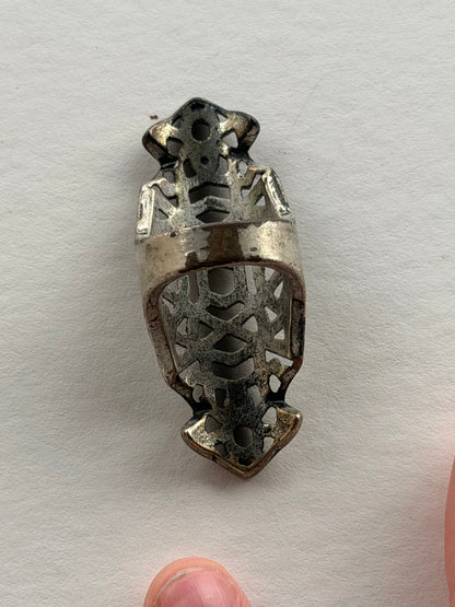 Vintage Wide Brass Ring