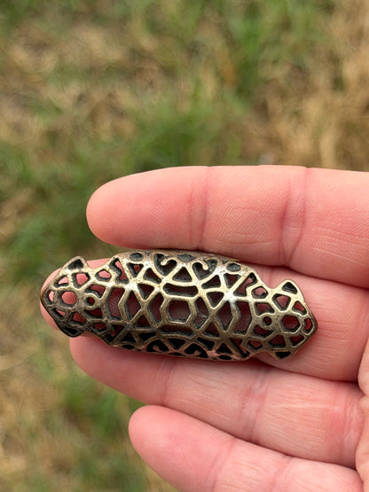 Vintage Wide Brass Ring