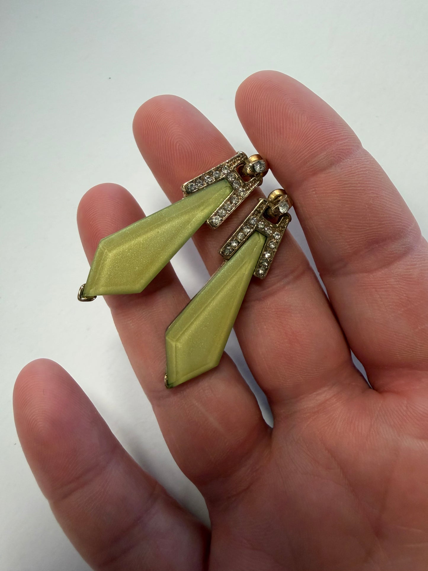 Vintage Jade Earrings