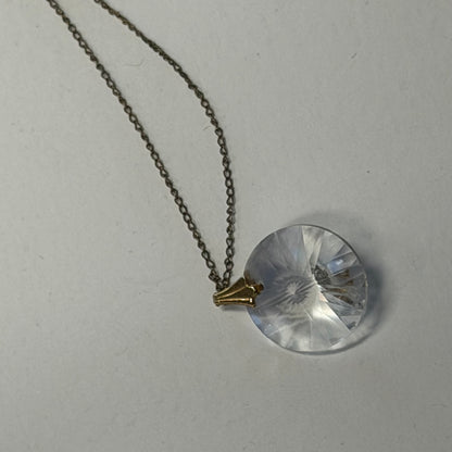 Vintage Clear Quartz Necklace