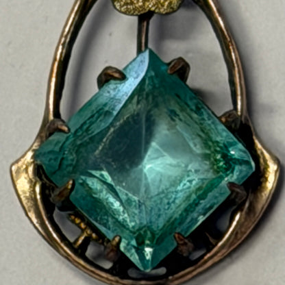 Vintage Aquamarine Pendant