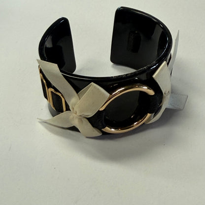 Antique Black Bracelet With Bow