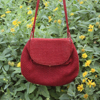 Vintage Bottega Veneta Purse - Red