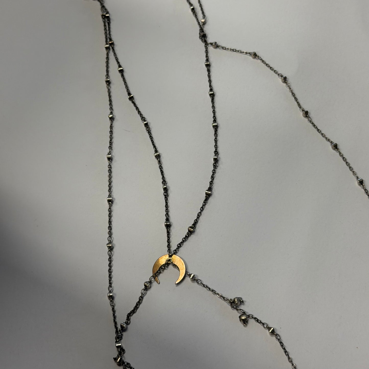 Antique Crescent Moon Bodychain