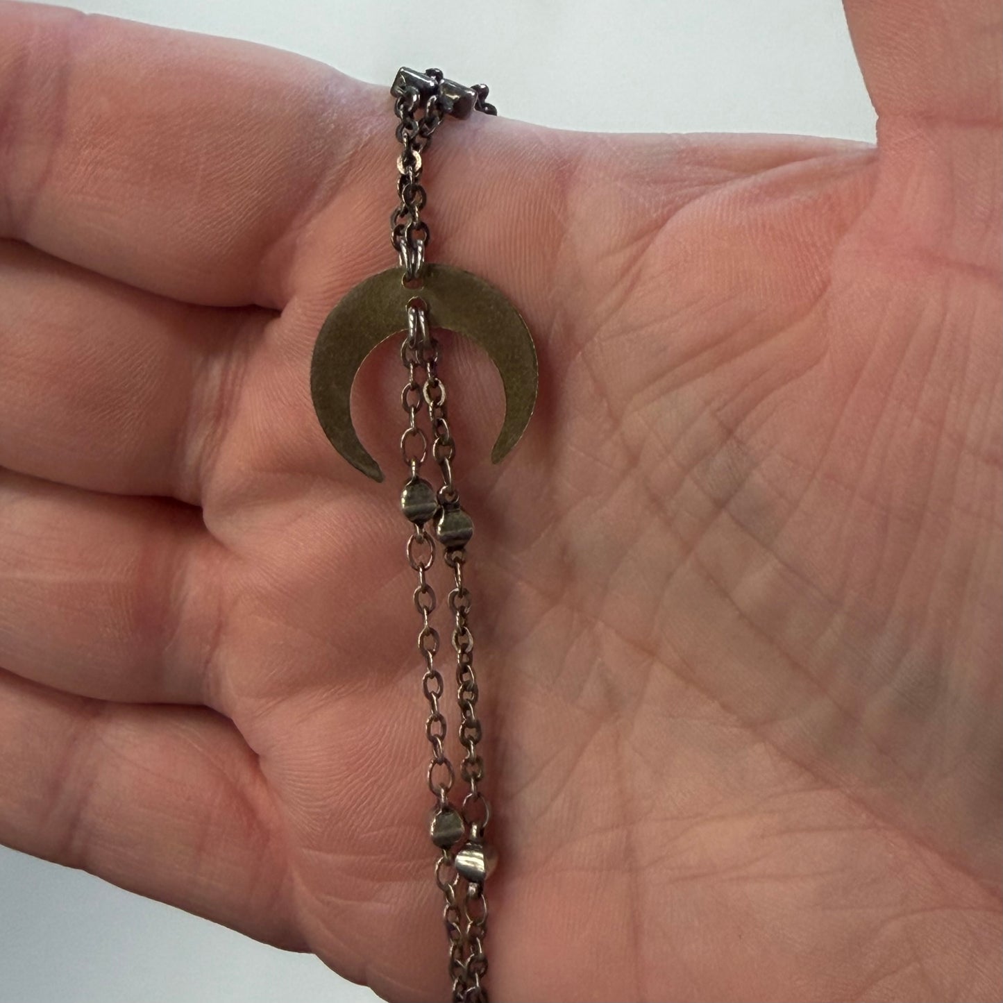 Antique Crescent Moon Bodychain