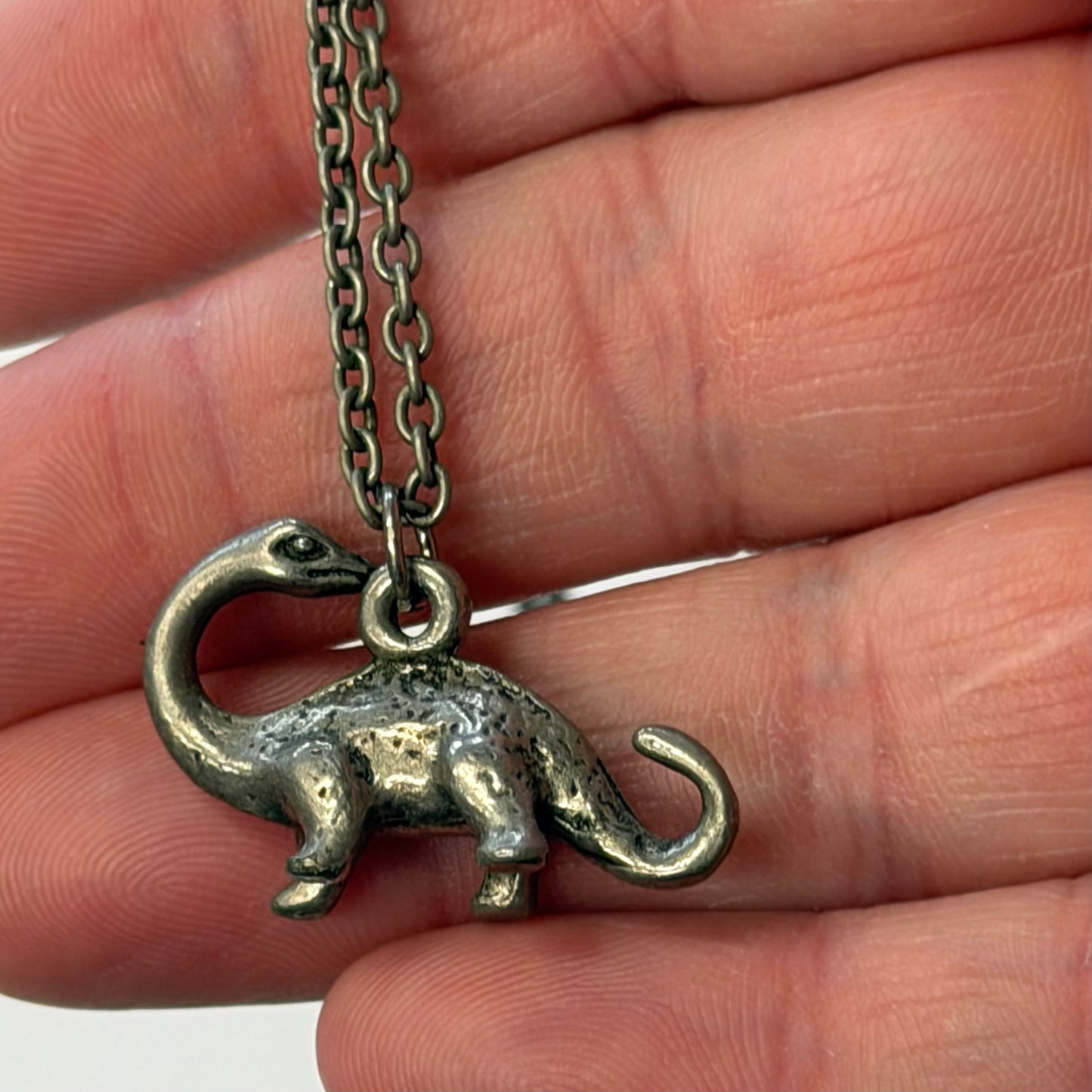 Antique Dinosaur Necklace