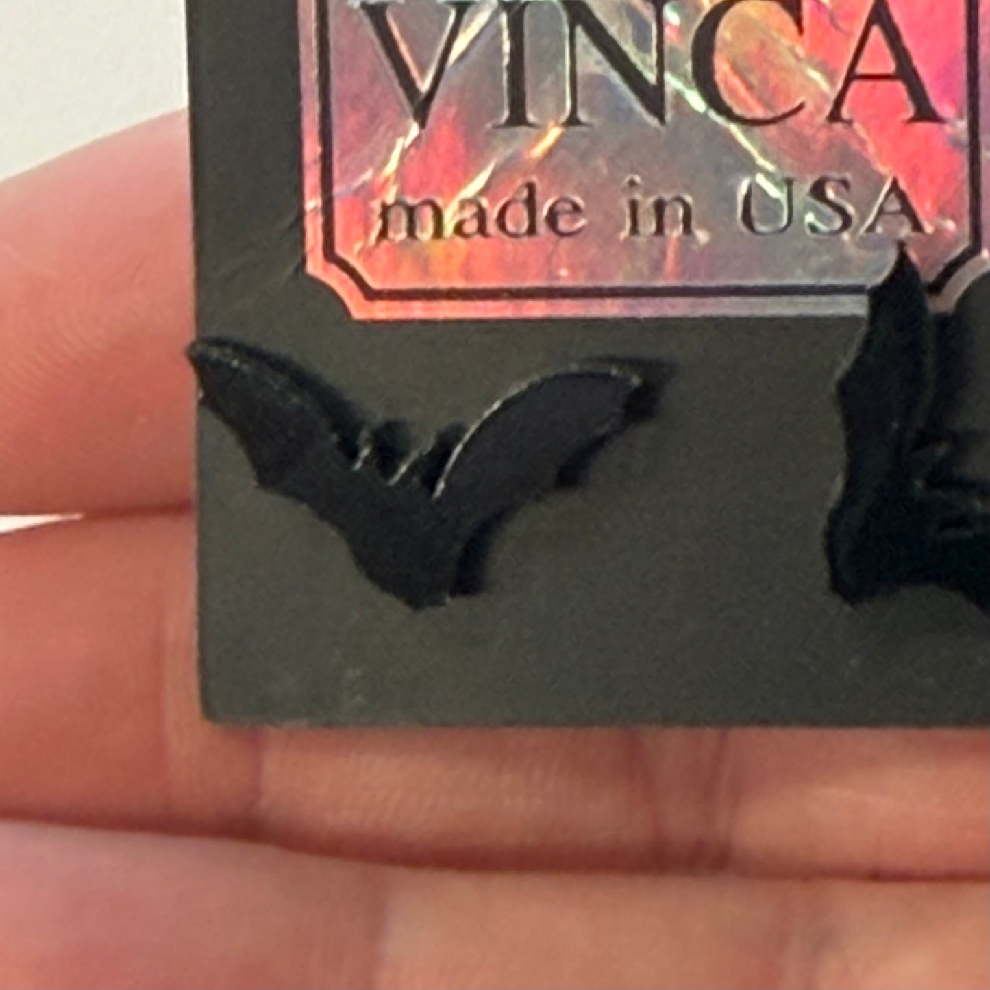 Antique Bat Earrings