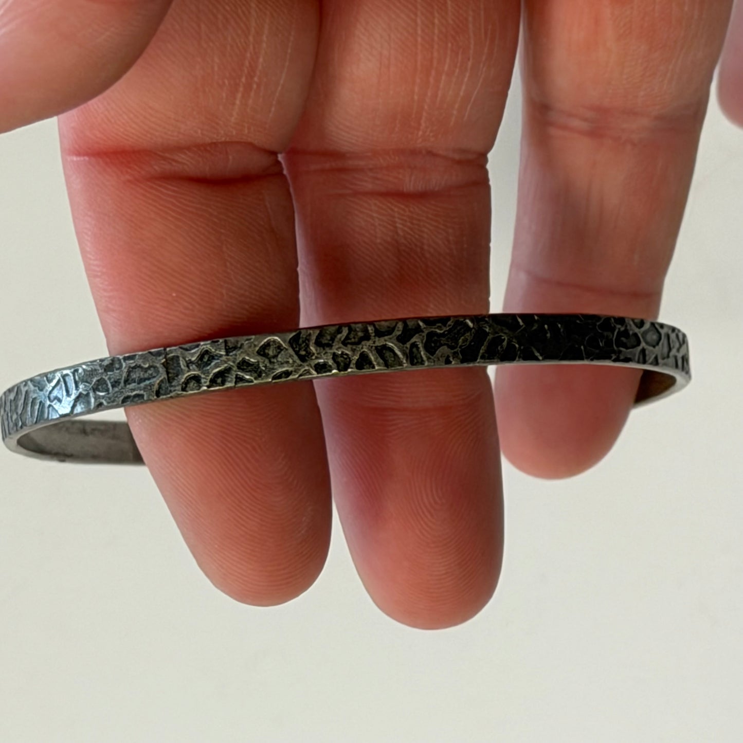 Antique Sterling Silver Bangle