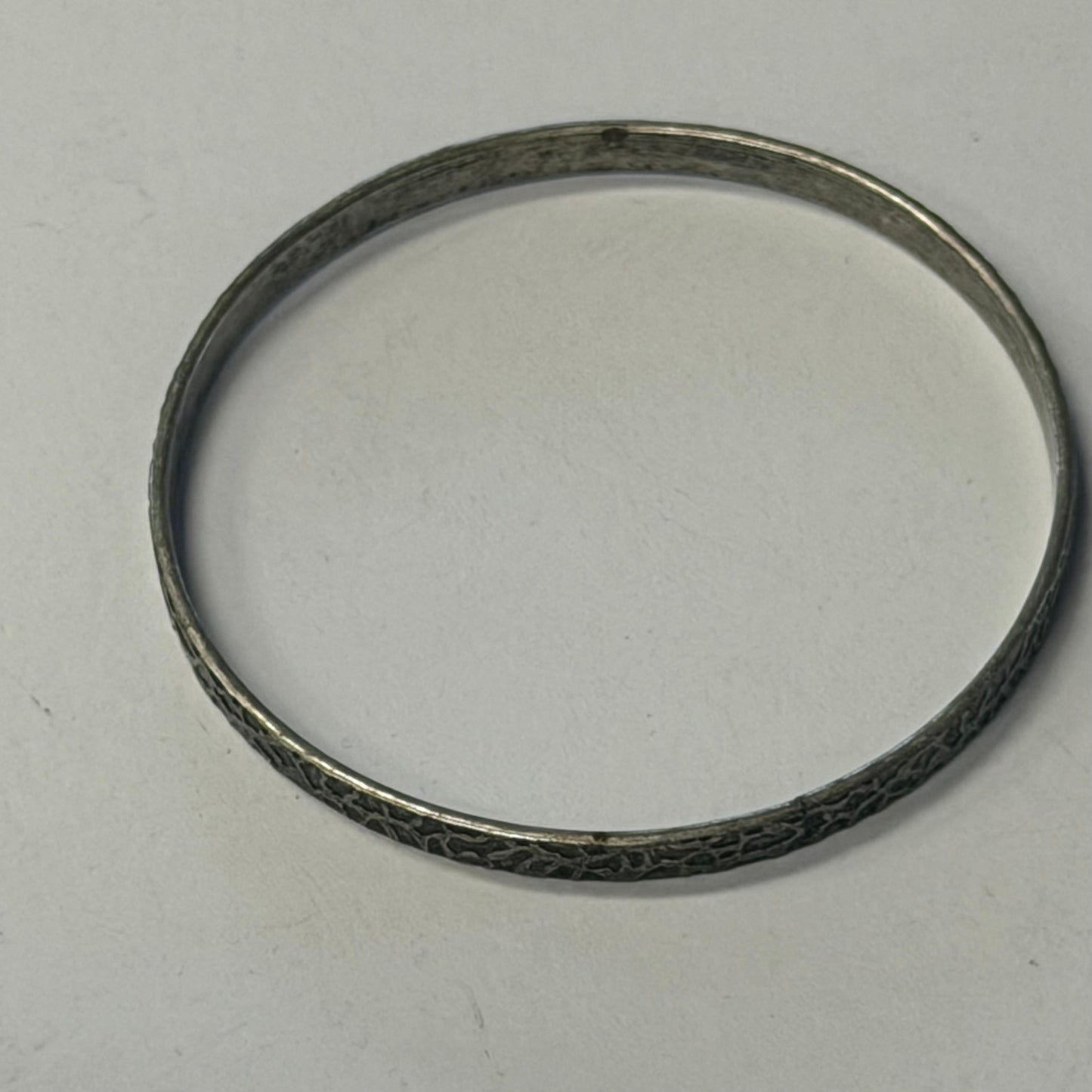 Antique Sterling Silver Bangle