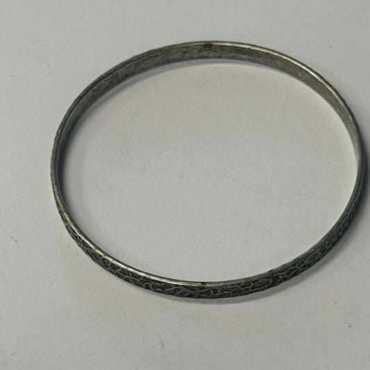 Antique Sterling Silver Bangle