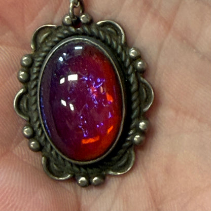 Antique Purple Necklace