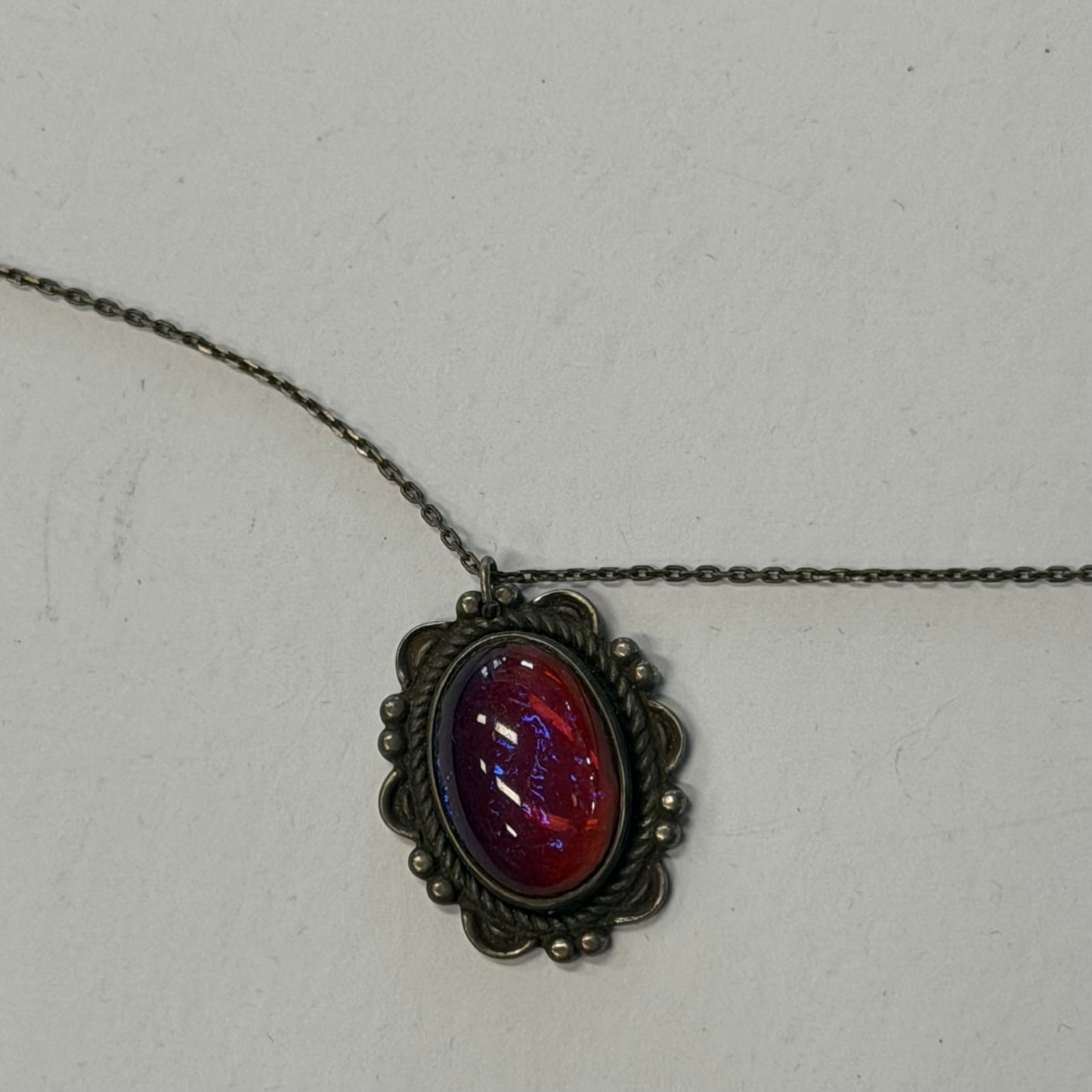 Antique Purple Necklace