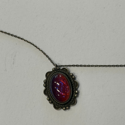 Antique Purple Necklace