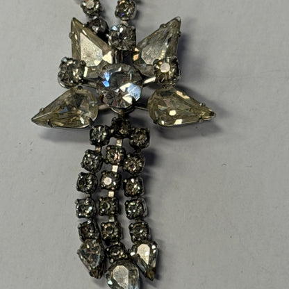 Antique Gemmed Star Shaped Necklace