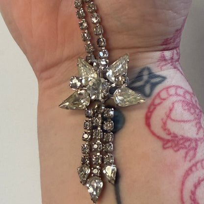 Antique Gemmed Star Shaped Necklace