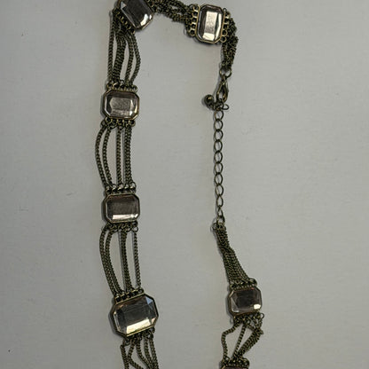 Antique Big Gemmed Necklace
