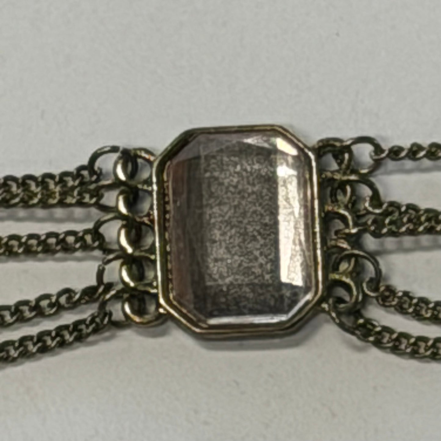 Antique Big Gemmed Necklace