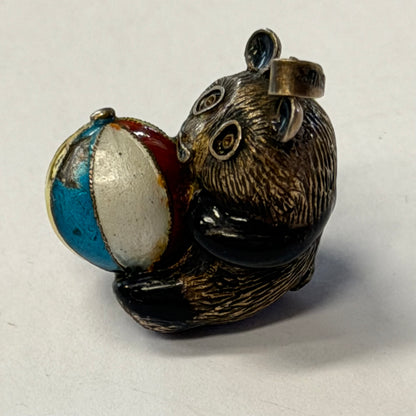 Antique Panda Pendant
