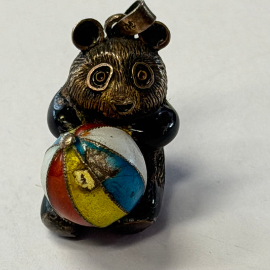Antique Panda Pendant