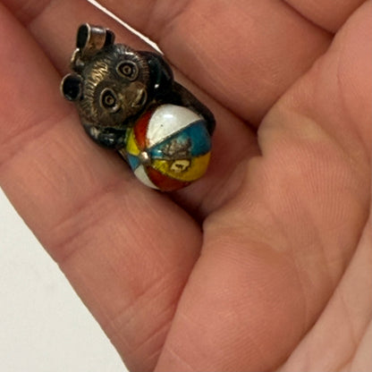 Antique Panda Pendant