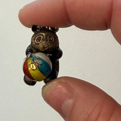 Antique Panda Pendant