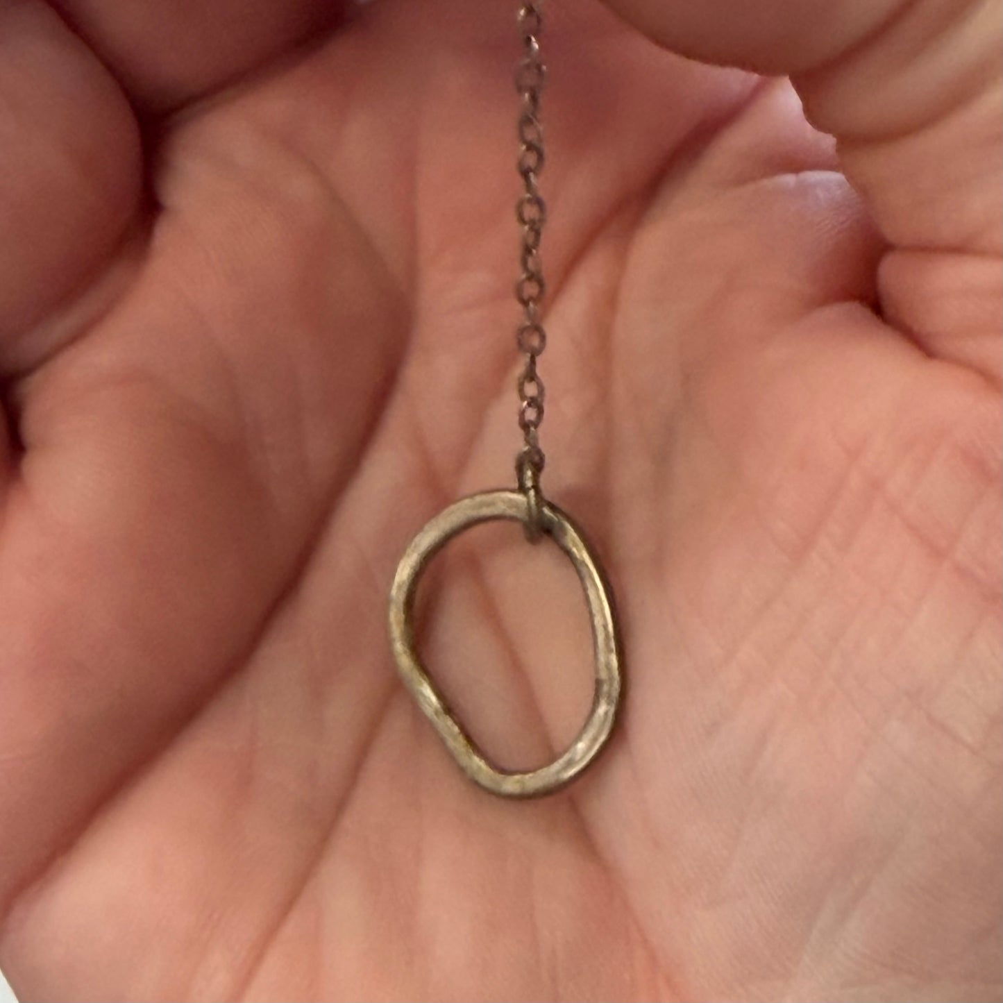 Antique Sterling Silver Dangle Earrings