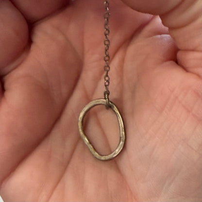 Antique Sterling Silver Dangle Earrings