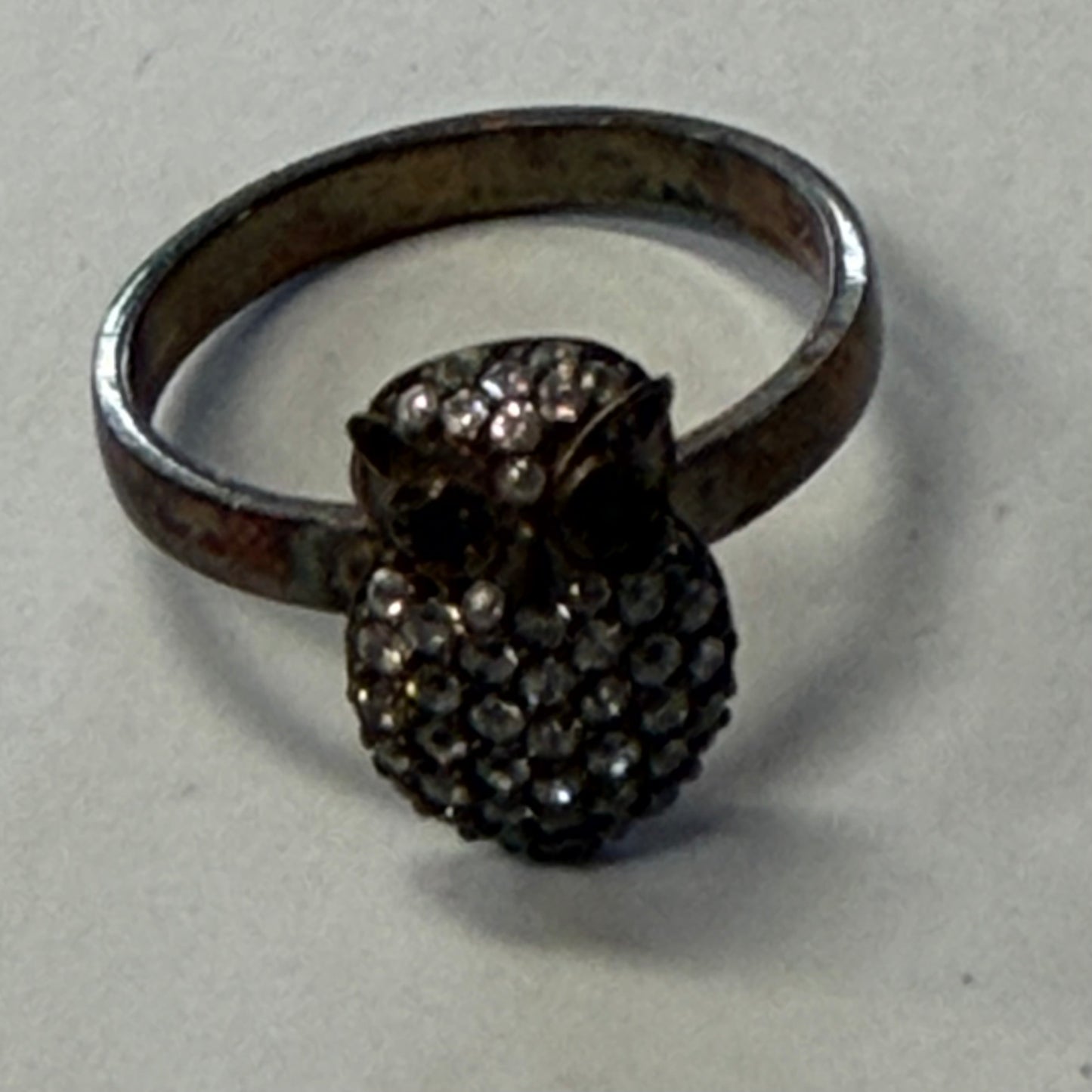 Antique Owl Ring